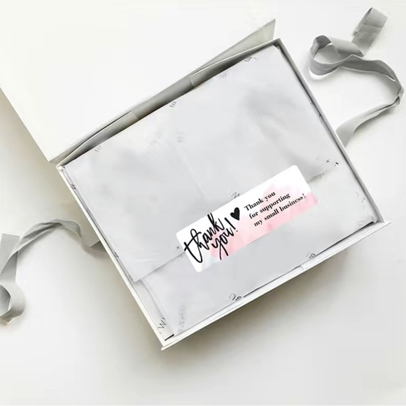 Bundle: 120pcs,Thank You Sticker,Label for Small Business + 500pcs sticker roll - Picture 2 of 11